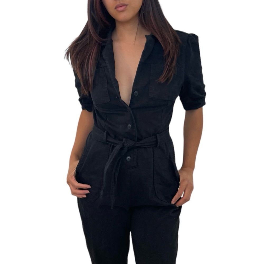 Paige Mayslie Shortsleeve Jumpsuit - Picture 7 of 12